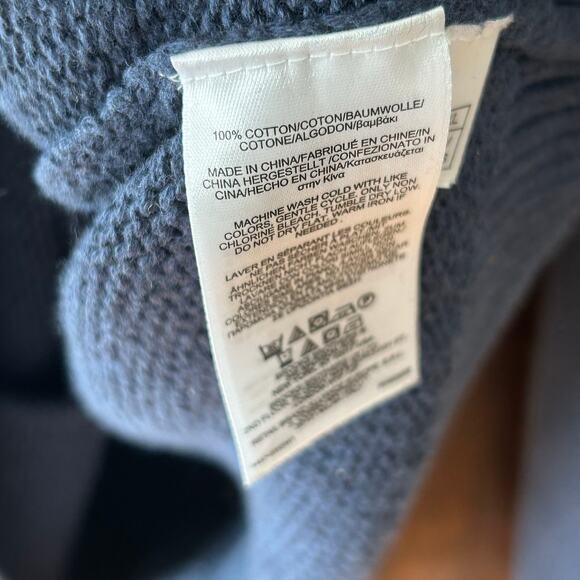 Brooks Brothers Red Fleece Men's Shawl Solid Cardigan XXL blue knit - Picture 5 of 7